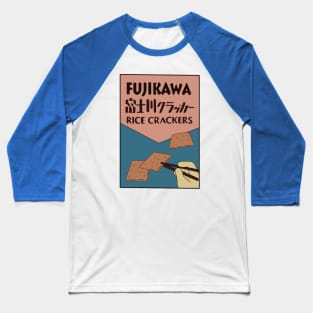 Fujikawa Rice Crackers Baseball T-Shirt